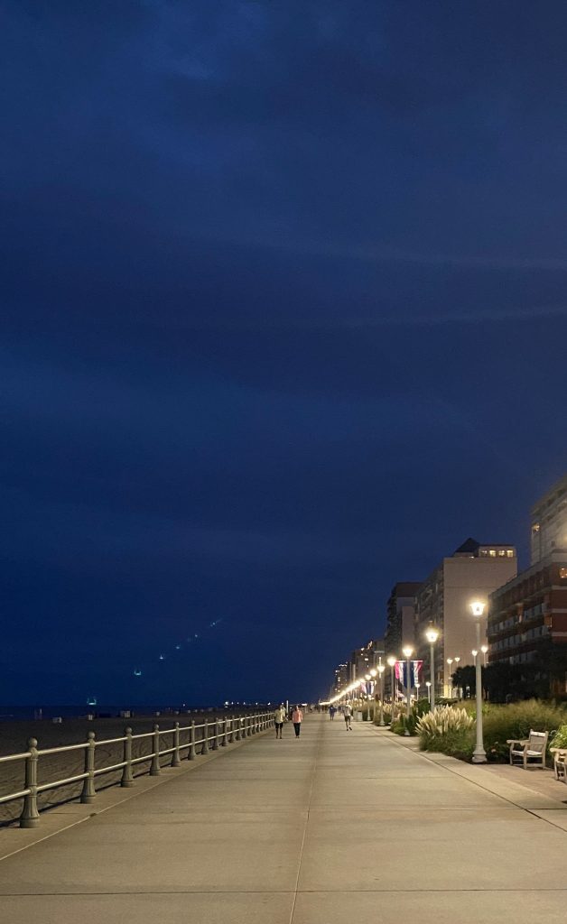 Virginia Beach boardwalk by night Rajib Roy