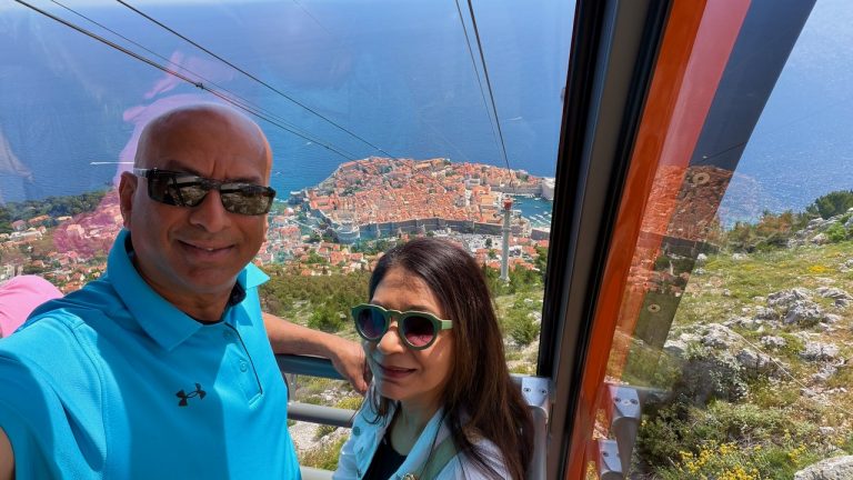 View from the cable car in Dubrovnik – Rajib Roy